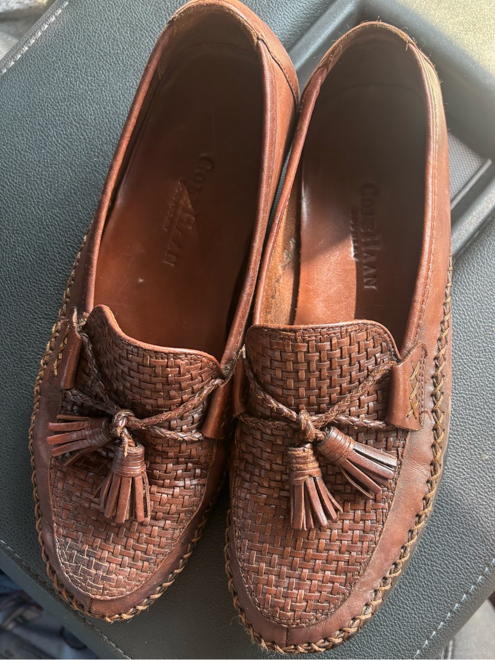 Cole Haan Leather Tassel Loafers